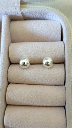 Pasantes Perlas 6 mm (par)