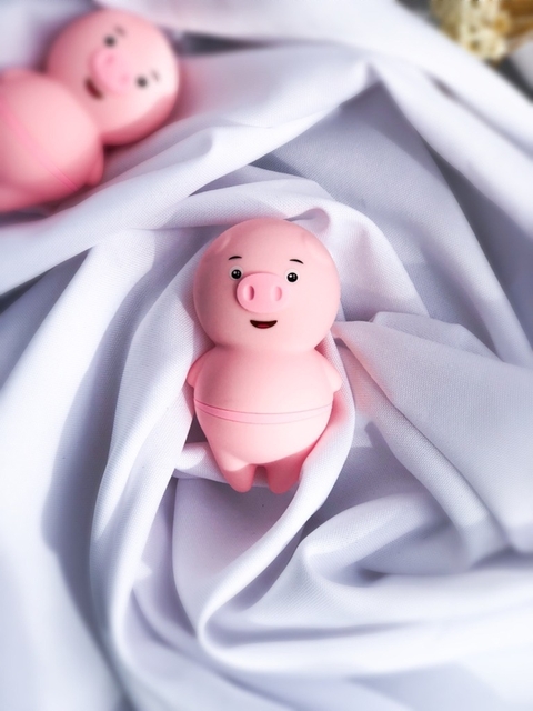 Estimulador de clitóris Piggy recarregavél