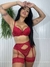 Conjunto Dália Bojo com perneira - Íntimas da Fran Produtos íntimos 