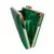 Bolsa Clutch Festa Vinil Verde - comprar online
