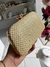 Bolsa de Festa Clutch Palha Bege