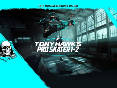 Tony Hawks(TM) Pro Skater(TM) 1 + 2 - Cross-Gen Deluxe Bundle PS 4 DIGITAL
