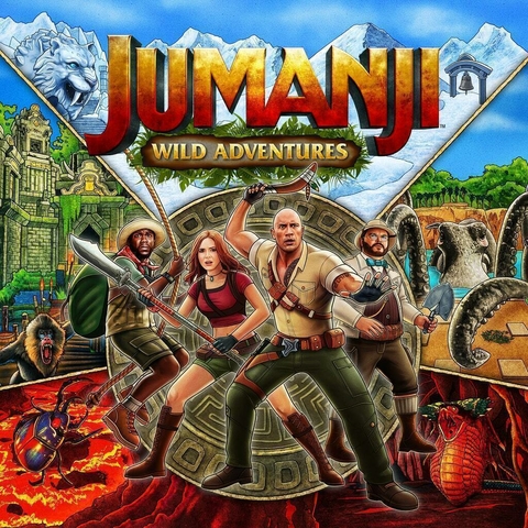 Jumanji: Aventuras salvajes PS 4 DIGITAL