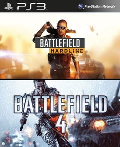 BATTLEFIELD 4 + BATTLEFIELD HARDLINE PS3 DIGITAL