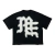 Tee Mixed Emotion Black ‘End’ Rhinestone - comprar online