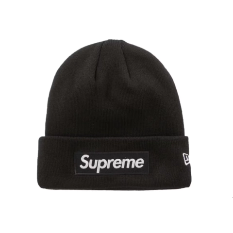 Beanie Supreme New Era Box Logo Black (FW23)