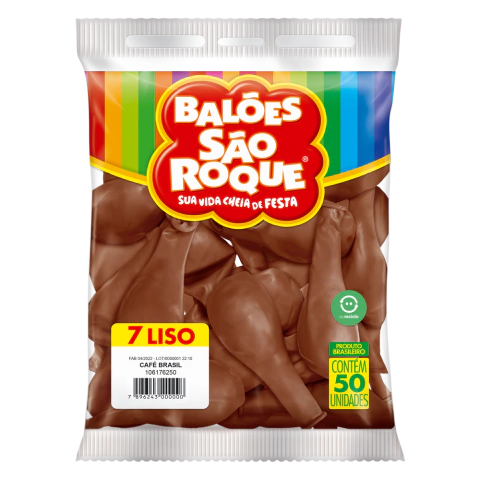 BALÃO N: 7 SÃO ROQUE IMPERIAL C/50 (selecione as cores) - loja online