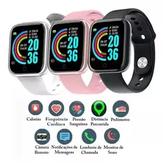 Smartwatch D20S Atualização 2024 - Branco - comprar online