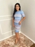 Vestido Tricô Azul