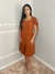 Vestido Midi Terracota