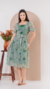 Vestido Tule Verde Floral - comprar online