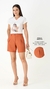 Short Alfaiataria Bege Smel
