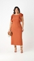 Vestido Verde Recorte Com Babados Smel - comprar online