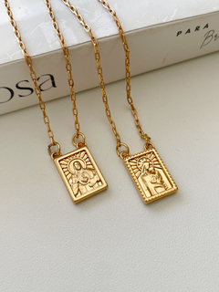 Escapulario Gold Sagrado Coração de Jesus - comprar online