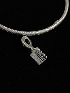 Berloque Claquete Pandora Prata 925