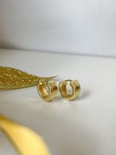 Brinco Argola Gold Grossa Minimalista