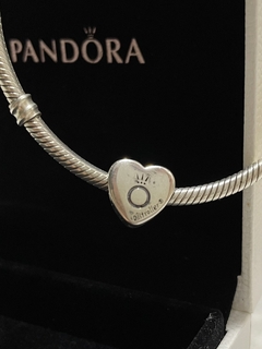 Berloque Separador Coração Nossa Senhora Pandora Prata 925 - comprar online