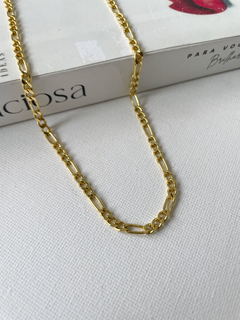 Corrente Gold Figaro 3x1 4mm 60cm