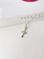 Pingente de Prata Crucifixo Minimalista