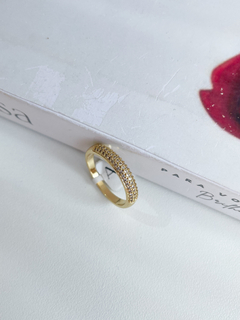 Anel Gold Aparador Luxo Brilhante