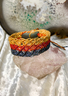 Pulseira de Macramê Festonê (ou tornozeleira) - comprar online