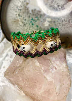 Pulseira de Macramê Caminho dos Incas (ou tornozeleira)