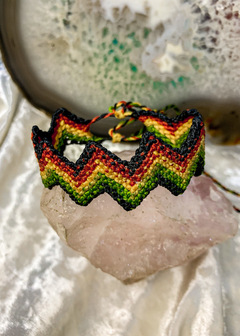 Pulseira de Macramê Caminho dos Incas (ou tornozeleira)