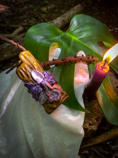 Porta-Isqueiro Orquídea Lilás
