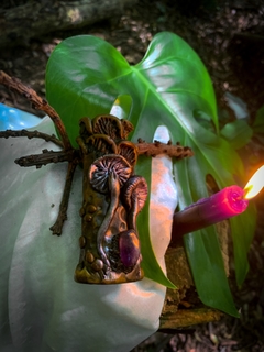 Porta-Isqueiros Cogumelos Lilás - comprar online