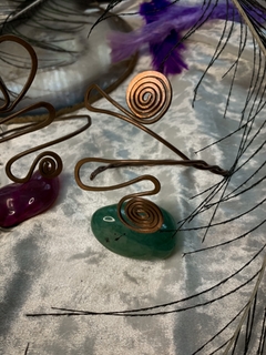 Bracelete de Cobre Espiral