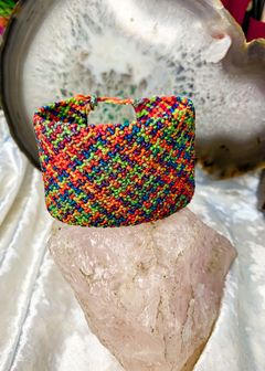 Pulseira de Macramê Ponto Ossinho - comprar online