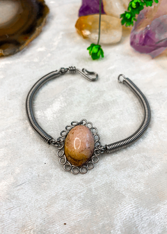Pulseira com Rodonita