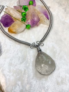 Colar com Quartzo Cristal - online store