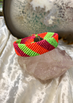 Pulseira de Macramê Ponto Fechado (ou tornozeleira) - loja online