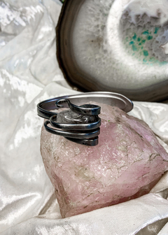Pulseira de Garfo com Ametista Acinzentada on internet