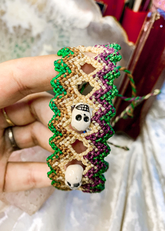 Pulseira de Macramê Caminho dos Incas (ou tornozeleira) - Elemento Zarab