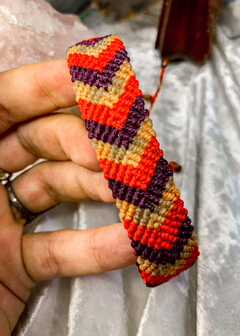Pulseira de Macramê Ponto Flecha (ou tornozeleira) - loja online