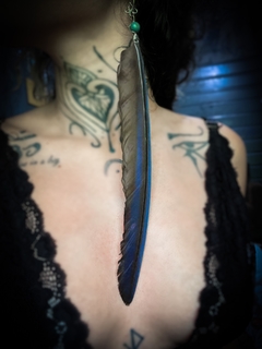 Brinco de Pena de Arara Azul na internet