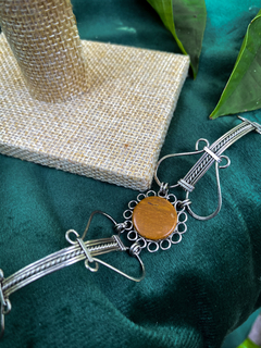 Pulseira Filigrana - Jaspe Indiano