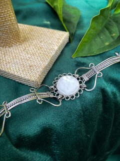 Pulseira Filigrana - Quartzo Branco