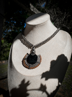 Colar com Obsidiana Negra