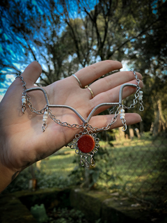 Colar com Pedra do Sol on internet