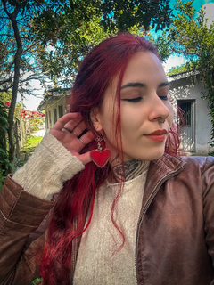 Brincos Coração na internet