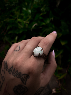 Anel de Cobre com Amazonita