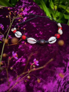 Choker de Búzios com Sementes de Açaí - comprar online