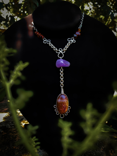 Colar Chama de Luz Violeta