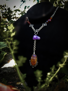 Colar Chama de Luz Violeta - comprar online