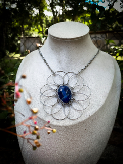 Colar com Quartzo Azul