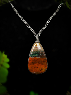 Colar com Bloodstone - comprar online