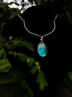 Colar com Labradorita Azul - buy online